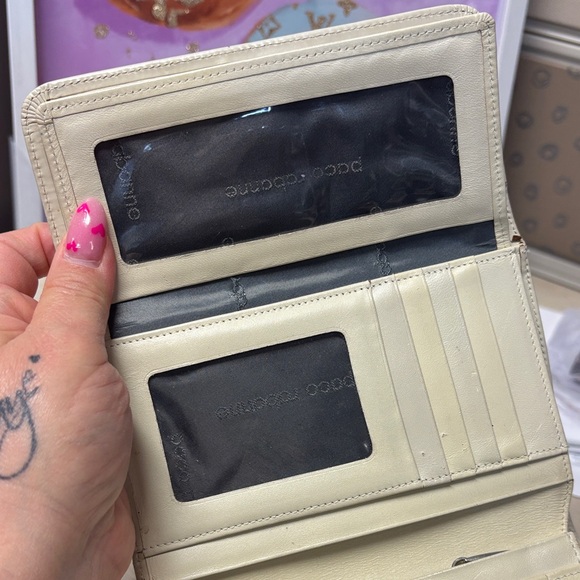 Paco Robanne Leather Wallet Wallet - Picture 4 of 7